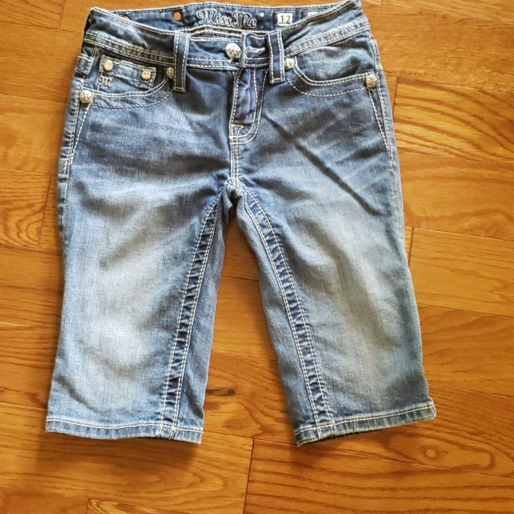 Miss Me girls size 12 Bermuda shorts